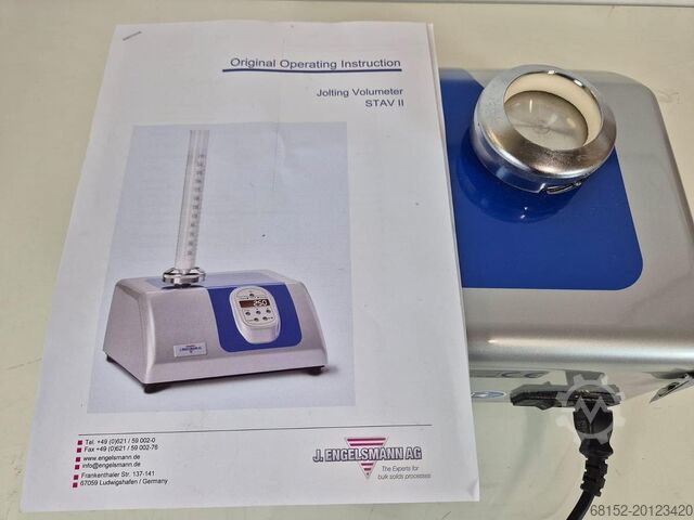 Englesmann Jolting Volumeter STAV 11 J Engelsmann STAV 11