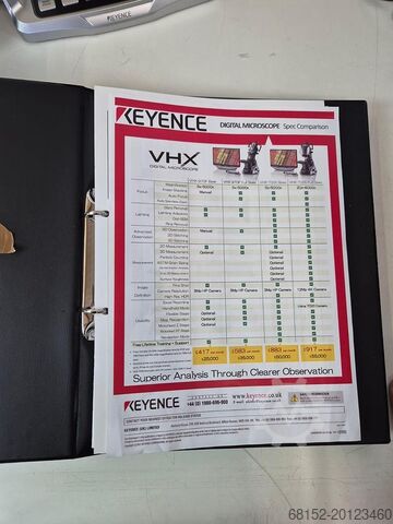 Keyence VHX‑700 digital microscope system Keyence vhx-7000
