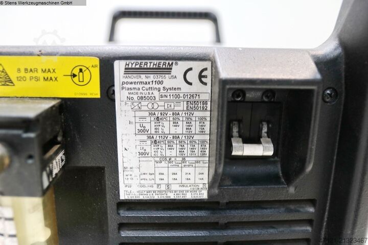 Plasmaschneidegerät HYPERTHERM Hypertherm Powermax 1100