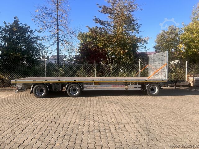 Open trailer Möslein T 3 Plato 10 m  3 Achs Jumbo- Plato- Anhänger 10 m, Mega
