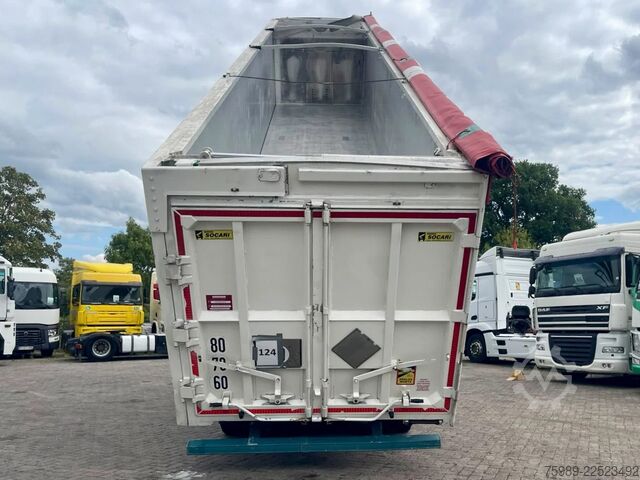 Kipper Socari SOCARI 69 m3, left side opens, self pump tyres,...
