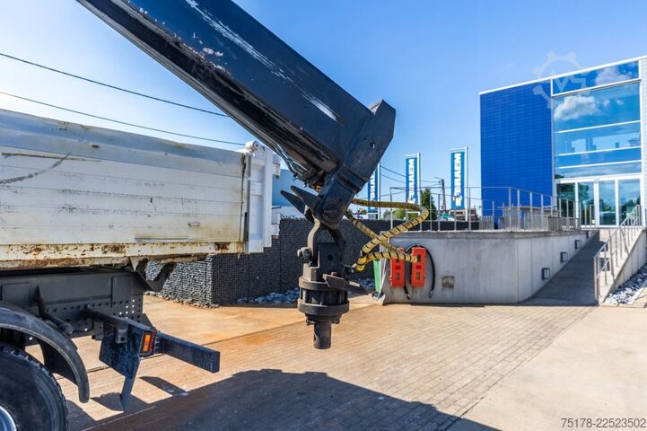 Kipper mit Kran Mercedes-Benz ACTROS 3236 MP3 +GRUE HIAB XS166 HIDUO/3EXT
