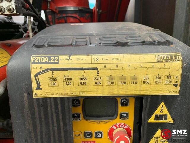 Crane arm Fassi Occ Autolaadkraan Fassi 210A.22 + radio