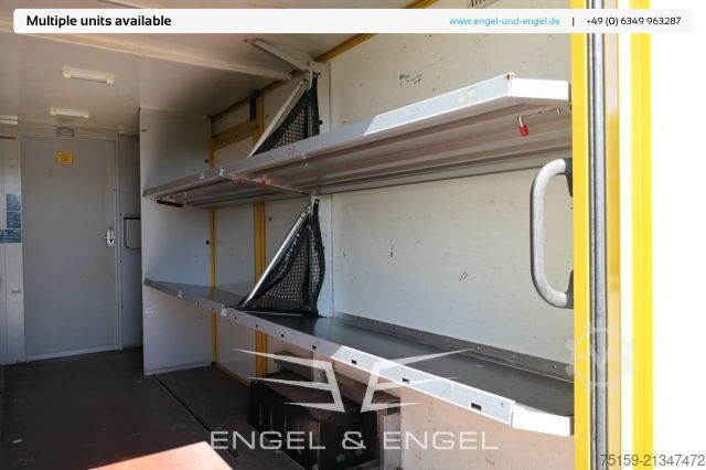 Transporter mit Koffer mercedes-benz SPRINTER 310 CDI MAXI EURO-5 KOFFER REGALE KAMERA DURCHGANG