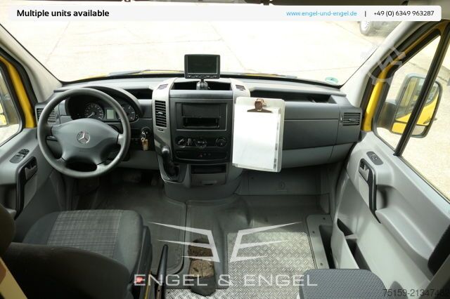Transporter mit Koffer mercedes-benz SPRINTER 310 CDI MAXI EURO-5 KOFFER REGALE KAMERA DURCHGANG