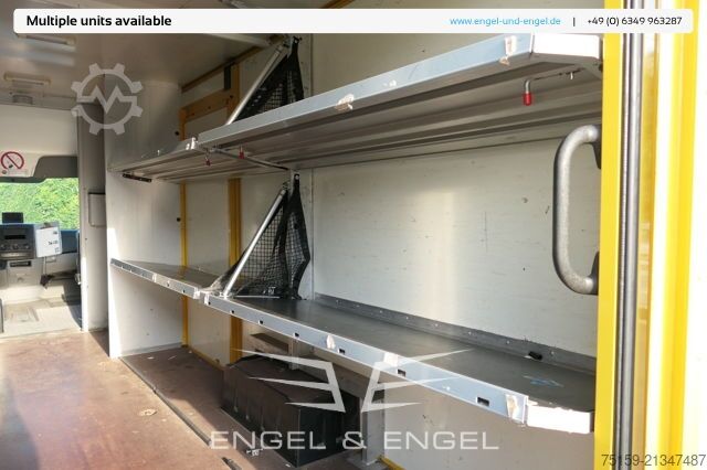 Transporter mit Koffer mercedes-benz SPRINTER 310 CDI MAXI EURO-5 KOFFER REGALE KAMERA DURCHGANG