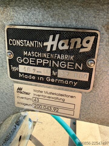 Buchbindereimaschine Constantin Hang 167-11 – pneumatyczna ma Constantin Hang 167-11 – pneumatyczna ma