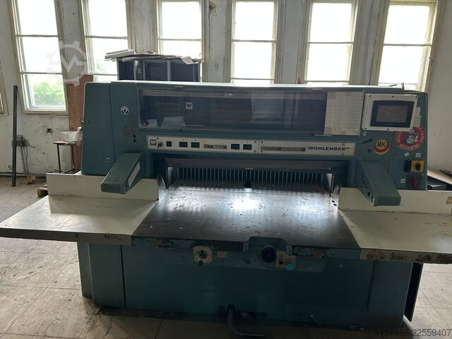 Papierschneidemaschine Wohlenberg 115
