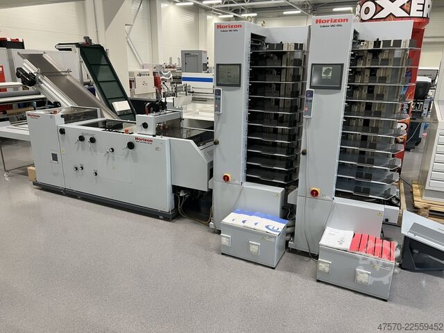 Booklet Maker Horizon VAC-100a + VAC-100c + SPF-20 + FC-20 Booklet Maker