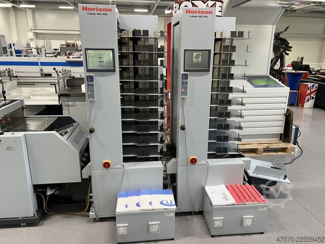 Booklet Maker Horizon VAC-100a + VAC-100c + SPF-20 + FC-20 Booklet Maker
