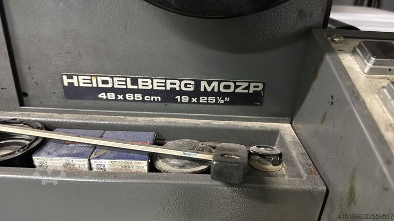 Offsetdruckmaschine Heidelberg MOZ-P