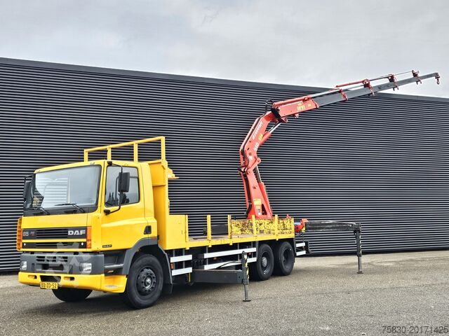 Crane truck DAF CF 85.330 ATI / 40 t/m CRANE / KRAN / 8.500 km!