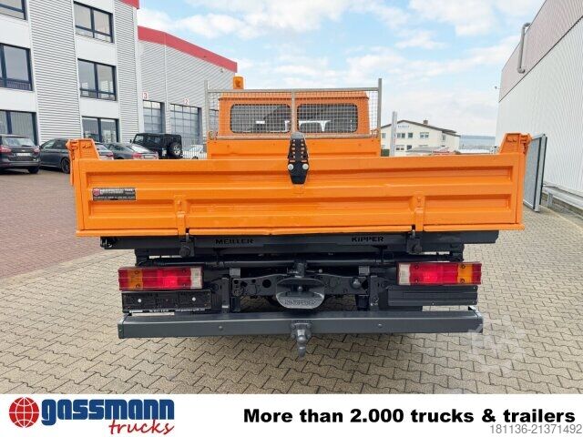 Tipper van Mercedes-Benz Vario 816 D 4x2 Doka, 2x AHK, Meiller Kipper,