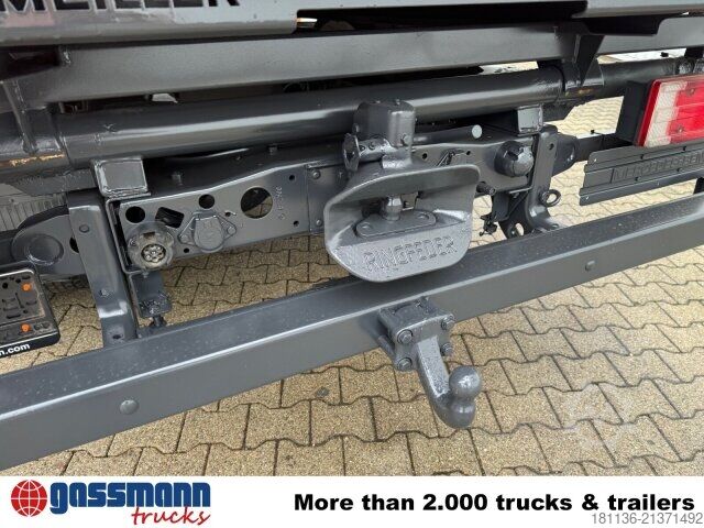 Tipper van Mercedes-Benz Vario 816 D 4x2 Doka, 2x AHK, Meiller Kipper,