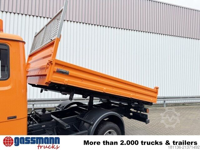 Tipper van Mercedes-Benz Vario 816 D 4x2 Doka, 2x AHK, Meiller Kipper,