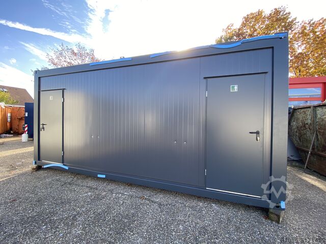 Sanitärcontainer 20 Fuß Damen / Herren Modurazell GmbH 
