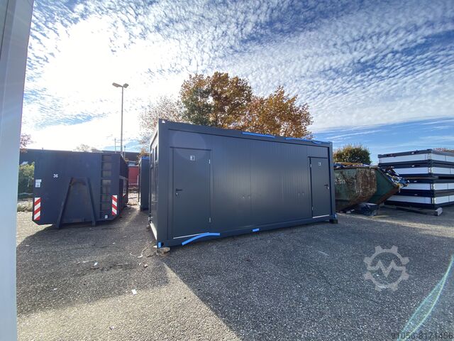 Sanitärcontainer 20 Fuß Damen / Herren Modurazell GmbH