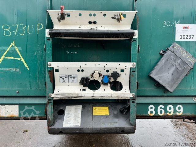 Open semitrailer with tarp KRONE SD Pritsche + Plane Edscha-Verdeck