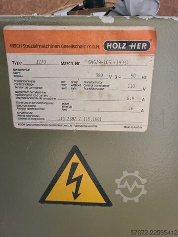 Vertikale Plattensäge Holz-Her 1270