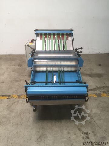 Upright stack delivery wit pressing unit Desta B 5000