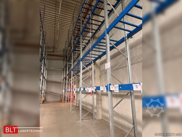 Heavy-duty industrial shelving 93 lfm SSI Schäfer PR600 Palettenregale H:1150cm , 4000 kg Fachlast Hochregale
