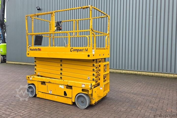 Scissor lift Haulotte COMPACT 14 As- Is, Electric, 14m Working Height, 3