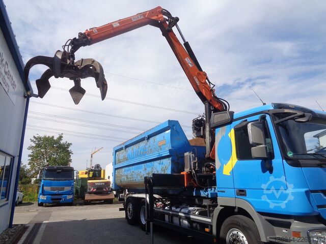 Abrollkipper  Beringer Schrottmulde Penz 15LR 10.10 Kran
