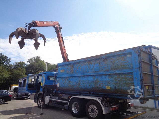Abrollkipper  Beringer Schrottmulde Penz 15LR 10.10 Kran