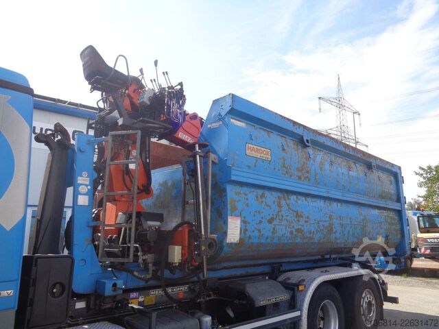 Abrollkipper  Beringer Schrottmulde Penz 15LR 10.10 Kran