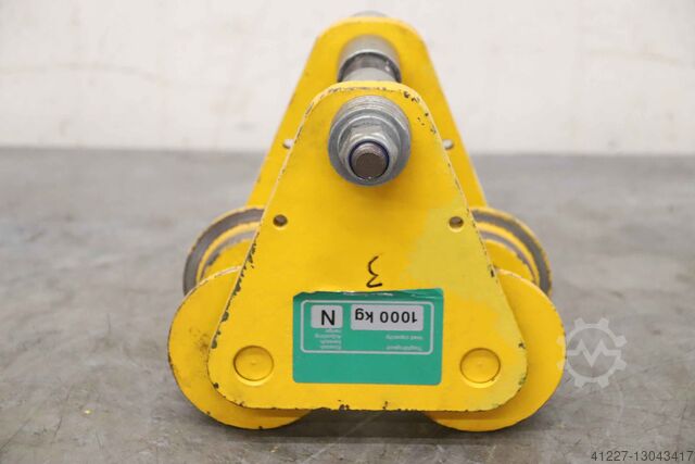 Crane chassis 1000 kg Demag Spurbreite bis 175 mm