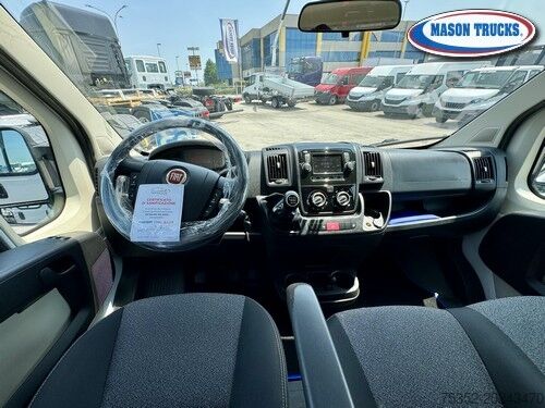 Van with crane mounted on truck FIAT DUCATO MAXI 130 MTJ DOPPIA CABINA