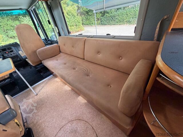 Integriertes Wohnmobil NIESMANN+BISCHOFF Fiat 2.5 D Flair Life Hubbett Kamera Ahk