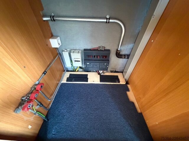 Integriertes Wohnmobil NIESMANN+BISCHOFF Fiat 2.5 D Flair Life Hubbett Kamera Ahk