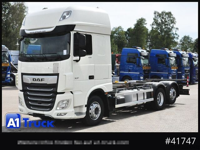 Wechselfahrgestell LKW DAF DAF XF 530 FAN SSC Intarder, Lenkachse