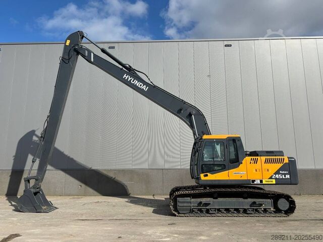 Long reach excavator Hyundai R 245 LR