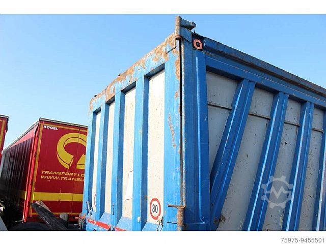 Tipper Zorzi semirimorchio vasca ribaltabile 48m3 rottami usata