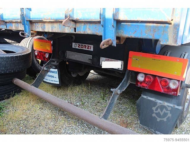 Tipper Zorzi semirimorchio vasca ribaltabile 48m3 rottami usata