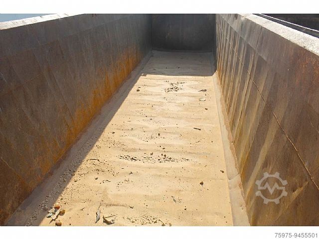 Tipper Zorzi semirimorchio vasca ribaltabile 48m3 rottami usata