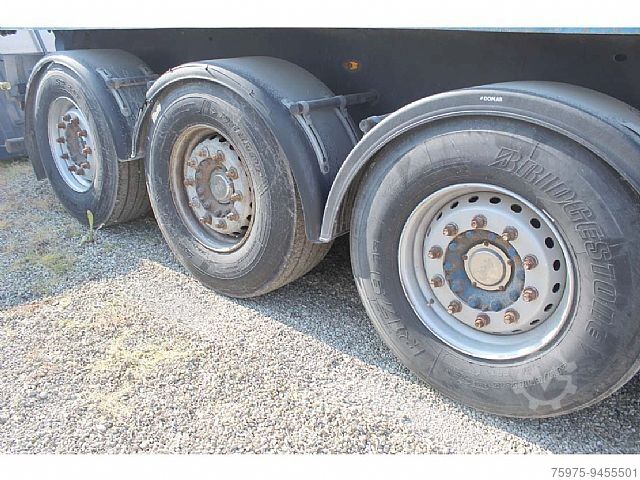 Tipper Zorzi semirimorchio vasca ribaltabile 48m3 rottami usata