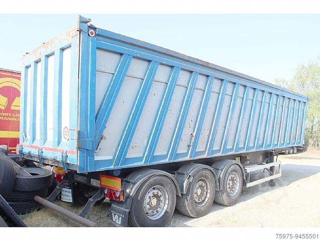 Tipper Zorzi semirimorchio vasca ribaltabile 48m3 rottami usata