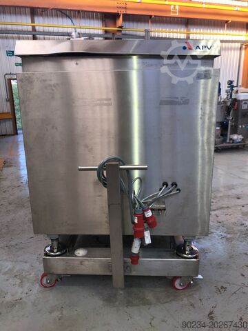 105 GPH @ 11600 APV/SPX Flow Model R15-18.56 Stainless Steel Homogenizer APV R15-18.56