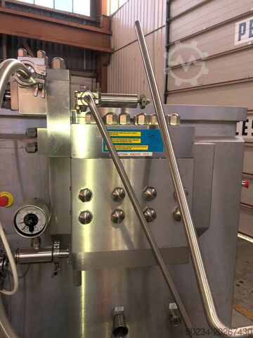 105 GPH @ 11600 APV/SPX Flow Model R15-18.56 Stainless Steel Homogenizer APV R15-18.56