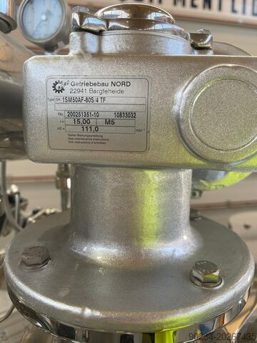 25 Litre Becomix Model RW30CD Stainless Steel Process Vessel BECOMIX RW30CD