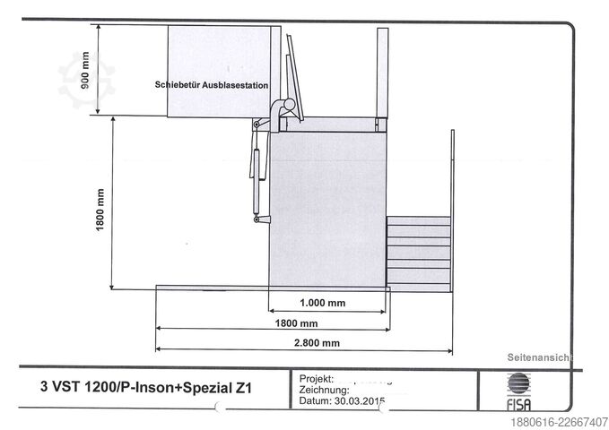 Ultrasonic mold cleaning system FISA Spezial 3 VST 1200/P-INSON+Z1