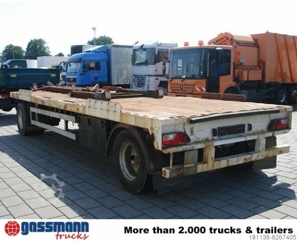 Hooklift trailer Renders Anhänger für Absetzcontainer
