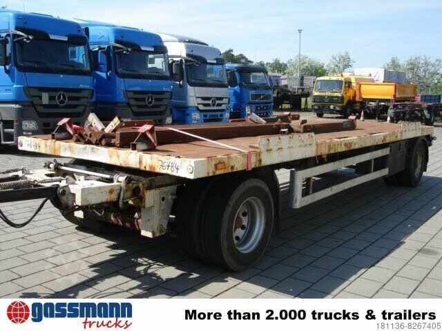 Absetzkipper Anhänger Renders Anhänger für Absetzcontainer