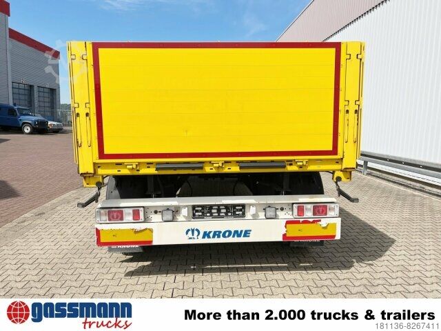 Anhänger mit Pritsche & Plane Krone AZP 18