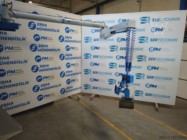 Handling manipulator BPM Manipulator, Pneumatik Manipulatoren Magnetful 100