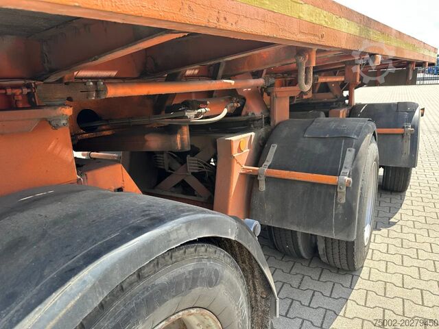 Platform trailer Nooteboom OVB-73-04, 73 tons Ballast trailer, 4 axles, 3 ...