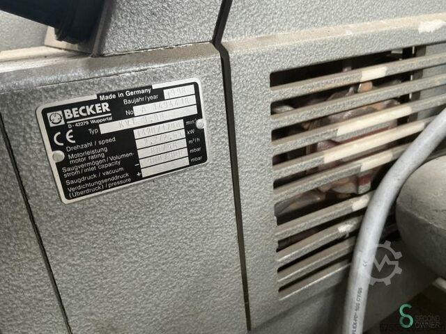 Vacuum pump Becker KVT 3.80 1998 Becker KVT 3.80
